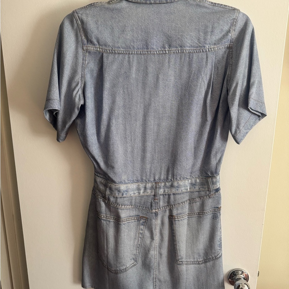 Rag & Bone Blue Denim Dress - Picture 5 of 7